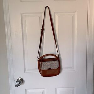 Madewell real leather crossbody bag